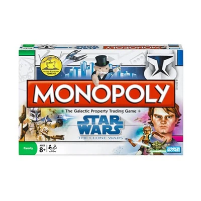 Parker Bros Star Wars Monopoly Star Wars Monopoly - The Clone Wars Box Fair/EX - Image 1 of 2