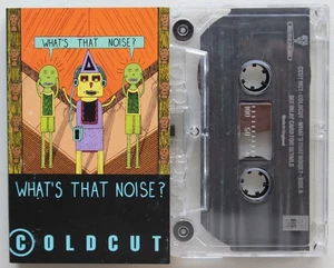 COLDCUT - WHAT'S THAT NOISE? (BIG LIFE CCUTMC1) 1989 UK CASSETTE TAPE YAZZ - Picture 1 of 3