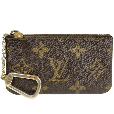 Auth Louis Vuitton Pochette Cle Coin Case Monogram Wallet M62650 ET0913 - Image 1 of 4
