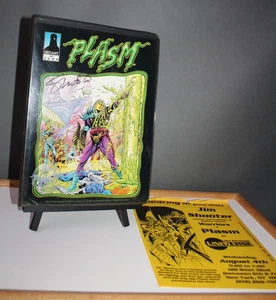 Plasma 0 Defiant Comic Jim Shooter signierte Mappe 153 Karten Set Extras Folien Lorca - Bild 1 von 21