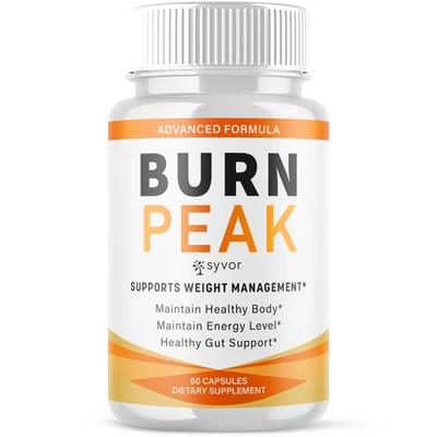 (1 Pack) Burn Peak Advanced Formula Natural Energy & Fitness Vitamin 60 Capsules - Image 1 of 4