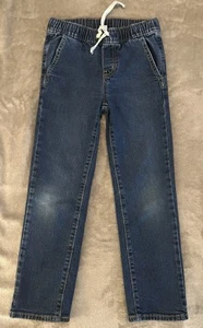 Old Navy Little Kids Pull on Straight Jeans, Size 6/7 - Picture 1 of 5