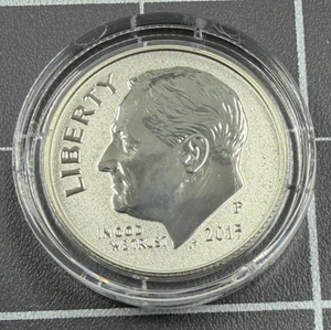 2015-P Reverse Proof 90% Silver Roosevelt Dime in Capsule - KEY DATE - Picture 1 of 2
