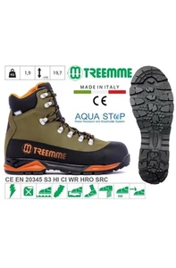 TREEMME Scarpone antinfortunistica Taglia 43 cl. S3 AQUASTOP suola RAPTOR 91516 - Foto 1 di 5