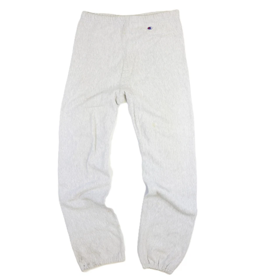 Pantalones deportivos vintage Champion tejido inverso talla XL gris años 90 Foto 1 de 4