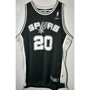 Vintage Y2K Reebok Manu Ginobili #20 Jersey San Antonio Spurs Mens Sz 3XL +2” - Picture 1 of 9
