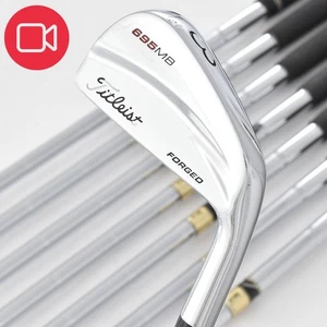 8pcs Titleist 695 MB Forged Irons Set 3-4-5-6-7-8-9-P PW DG X100 S RH Golf Clubs - Picture 1 of 16