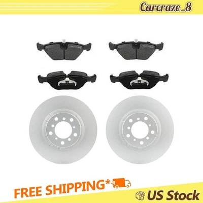 Kit Pastillas Freno Delanteras y Rotores BMW M3 3.2L 2001 2002 2003 2004 2005 2006 Foto 1 de 4