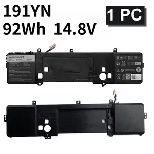 191YN 92Wh Battery for Alienware 15 R1 R2 ALW15ED-1828 ALW15ED-2828 2F3W1 Laptop - Afbeelding 1 van 5