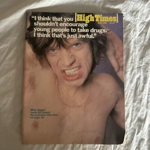 High Times Magazine #58 June 1980 Mick Jagger, LSD Dr Albert Hoffmann Vintage - Picture 1 of 23