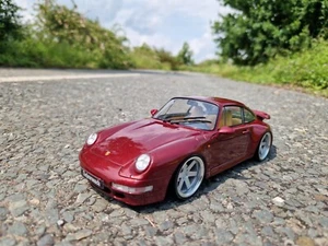 1:18 Porsche 993 Turbo Tiefer Tuning mit 19 Zoll Vossen Echt Alu Felgen - Bild 1 von 5