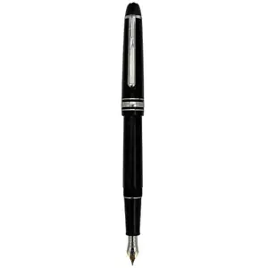 Montblanc Meisterstuck 149 18K 750 Black & Gold Fountain Pen F Nib w/box from JP - Picture 1 of 10