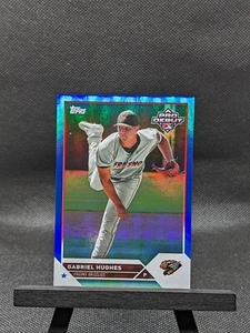2023 Topps Pro Debut GABRIEL HUGHES Blue Foil #35/150 PD-66 Colorado Rockies - Imagen 1 de 2