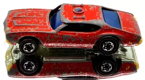 VINTAGE HOT WHEELS REDLINE 1969 POLICE CRUISER OLDS 442 FIRE DEPT HONG KONG - Picture 1 of 6