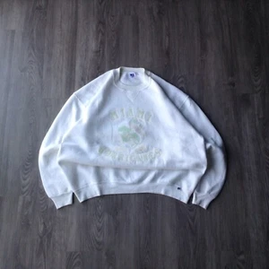 VINTAGE Russell Miami Hurricanes Sweatshirt Erwachsene XXL Rundhalsausschnitt 80er USA Made - Bild 1 von 6