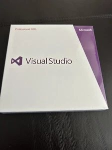 Microsoft Visual Studio Professional 2013 allemand avec facture de TVA, emballage d'origine - Photo 1/4