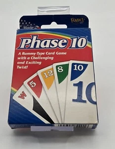 Vintage Phase 10 Card Game by Fundex Games, Preowned, Complete in Original Box - Picture 1 of 5