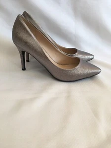 Kelly & Katie Astivia silber glitzernde 3,5"-Absätze spitz zulaufende Pumps Größe 9 - Bild 1 von 7
