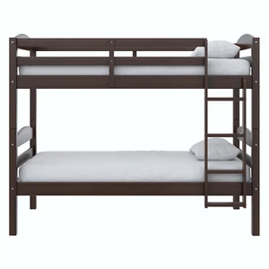LITERAS DOBLES NIÑOS Madera Maciza Doble Sobre Doble Convertible Elige Tu Color - Imagen 1 de 18