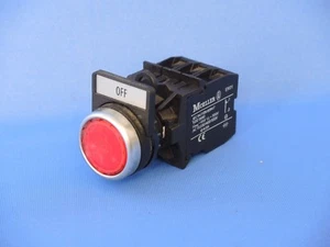 Interruptor momentáneo iluminado Moeller EK01 con 2 x EK01/EK10, bombilla buena/nueva - Imagen 1 de 3
