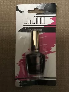 Milani Nail Polish/Lacquer 23 Black High Speed Fast Dry 0.4fl Oz NIP - Picture 1 of 2