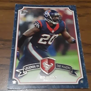 2013 Topps Legends in the Making Ed Reed Houston Texans Safety LM-ER - Picture 1 of 2