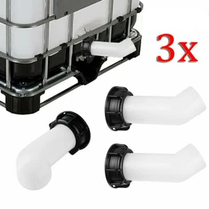 3-piece IBC container adapter outlet nozzle outlet spout rain water tank ZuCLOVE - Picture 1 of 6