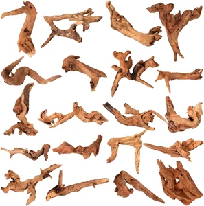20 Pcs Small Natural Coral Driftwood for Aquarium 4-7 Inches Driftwood Assorted - Picture 1 of 12