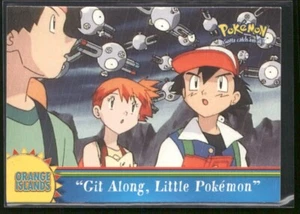 Pokemon Topps "Git Along, Little Pokemon" OR18 Orange Islands Blue Logo - Picture 1 of 5