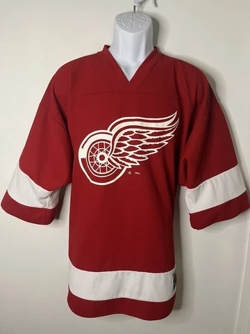 VTG 90s Detroit Red Wings Sergei Federov Jersey Size L Cover