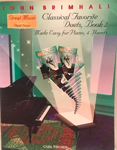 CLASSICAL FAVORITE DUETS  Piano Music Songbook 13 Pieces 2004 Book 2 - Picture 1 of 7