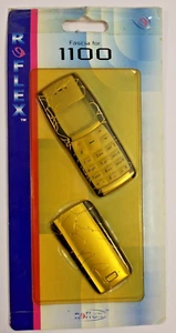 Nokia 1100 Mobile Phone Fascia/Cover/Housing - BLACK AND SILVER - RARE - Zdjęcie 1 z 1