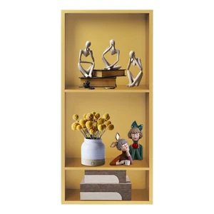 Modern Recessed Bathroom Shelf 3-Layer Stainless Steel Space Saving for Showers - Picture 1 of 10