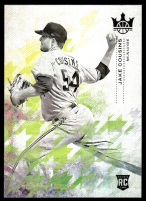 2022 Panini Diamond Kings Jake Cousins Rookie Milwaukee Brewers #180 R88 - Image 1 of 2