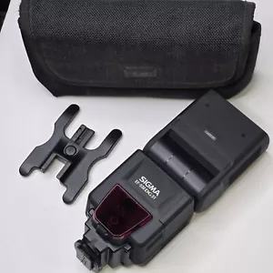 Flash SIGMA EF-530 DG ST ETTL II compatible reflex CANON With Case Excellent - Picture 1 of 17