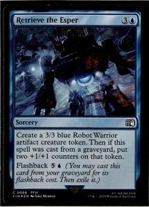 Retrieve the Esper (Foil) | 0068 | Common | MTG X Final Fantasy - Picture 1 of 1