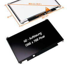 13,3" LED Display matt passend für Dell Chromebook P80G002 WXGA HD 1366x768