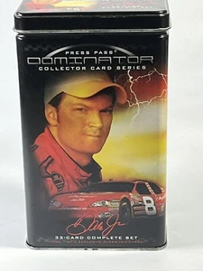 Dale Earnhardt Jr 2006 Press Pass Dominator Nascar ~33Trading Card Tin Can Set~ - Picture 1 of 6
