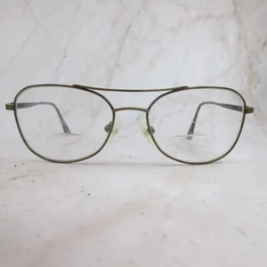 John Varvatos Eyeglasses Frame V786 Men's Gold Metal Full Rim Round 58-17-140 - Picture 1 of 7