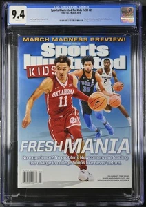 TRAE YOUNG ROOKIE RARE SI FOR KIDS NEWSSTAND BAGLEY JACKSON 2018 CARDS CGC 9.4 - Picture 1 of 2