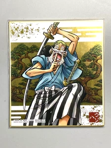 Usopp - One Piece Wano Country Shikishi Mini Art Board - Picture 1 of 3