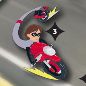 Destination D23 2025 Elastigirl Grand Prix Pin LE300 MOG WDI The Incredibles - Picture 1 of 1