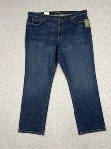 LRL Lauren Jeans Co. Ralph Lauren Classic Straight Damen Gr. 20 W (42 x 31) dunkle Waschung - Bild 1 von 13