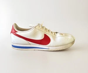 Nike Cortez Men's Size 10 Leather 2019 White Red Forrest Gump Shoes 819719-103 - Bild 1 von 17