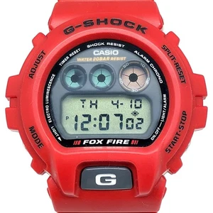 【Watch】6900SERIES DW-6900H-4 90's Red Thrasher Used From Japan wristwatch good - Picture 1 of 10