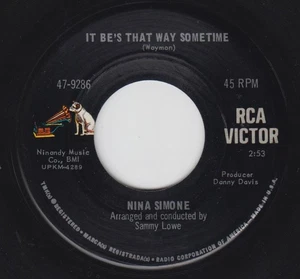 NORTHERN SOUL 45~NINA SIMONE~It Be's That Way Sometime/Go to Hell~RCA 9286~VG++ - Picture 1 of 2