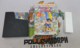 Rainbow Islands Nintendo NES Box, Game, Styrofoam.  No Manual