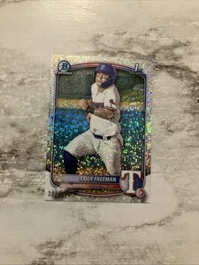 2025 Bowman Chrome Cody Freeman #BCP-112 Speckle Refractor /299 - Picture 1 of 2