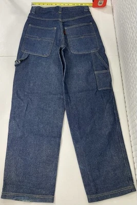 Vintage Vibes Jeans Carpenter Denim Pants Y2K Workwear Baggy Fit Size 32x32**  - Image 1 of 4