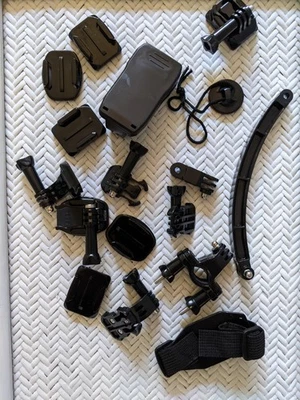 GoPro Hero Session/5 Hero 1,2,3,4,5+ Action Camera Accessory Kit - Image 1 of 4